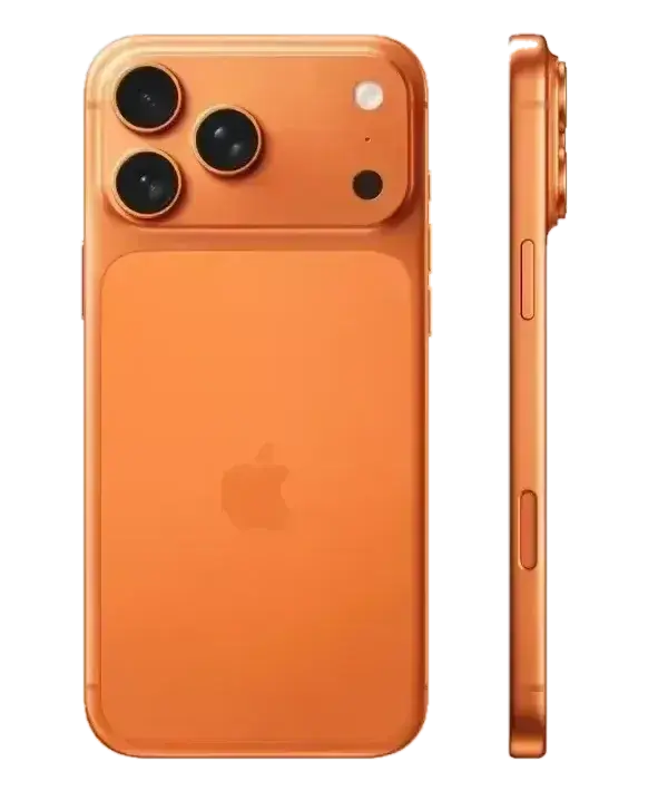 naranja dorso y perfil